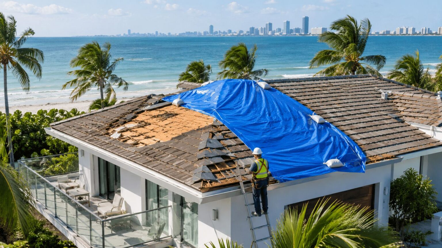 Paletz Roofing storm damage repair reference