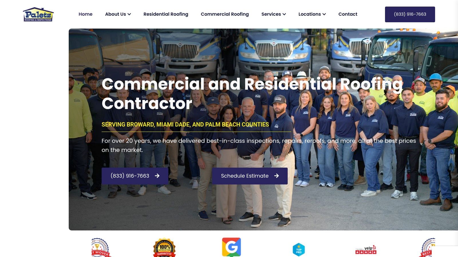 Paletz Roofing and Inspections